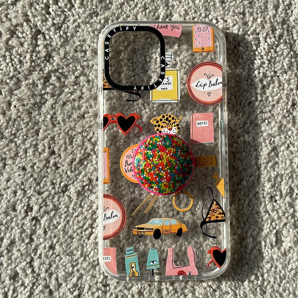 iPhone 12 Pro Max Casetify Case with Pop Socket